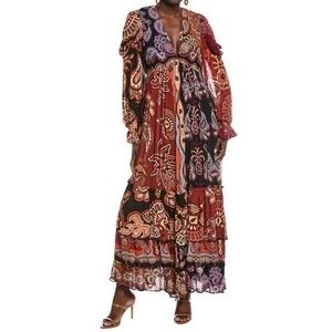 farm rio ocean tapestry sleeveless maxi dress FARM Rio